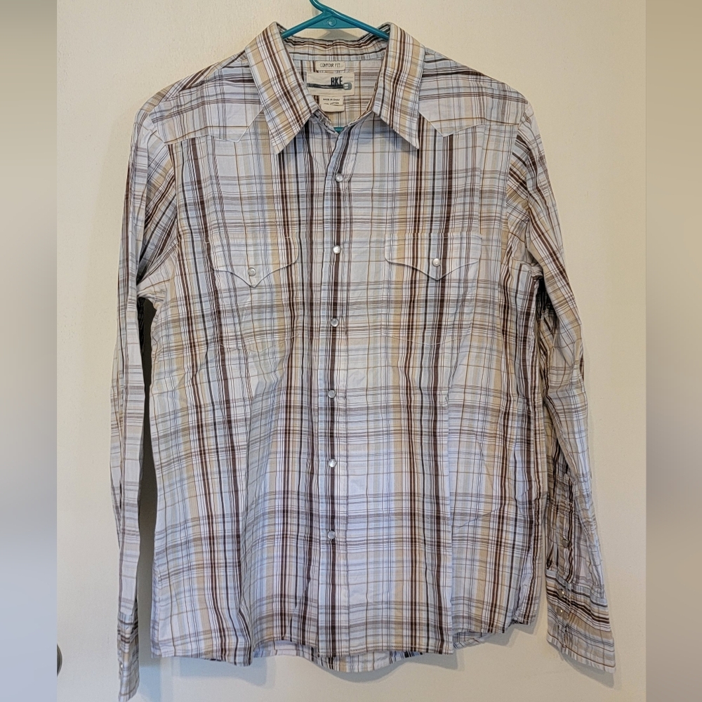 Men's BKE Long Sleeve Shirt Size Medium